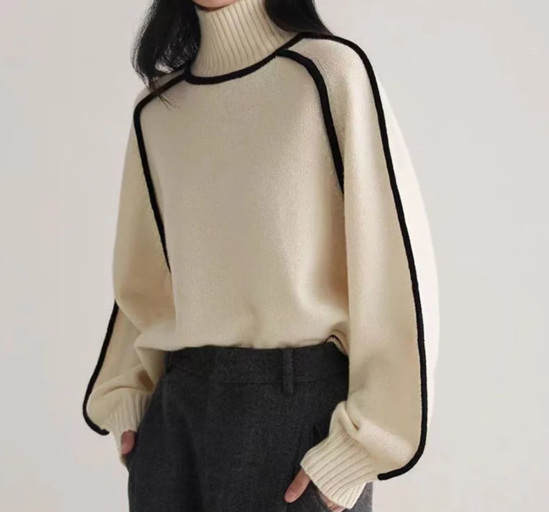 Lynn | Trendig und zeitlos – Rollkragenpullover