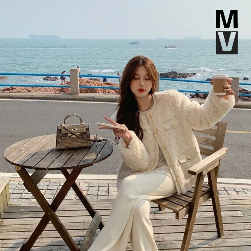 Kyla Aurora Chic Lammwoll | Wintermantel