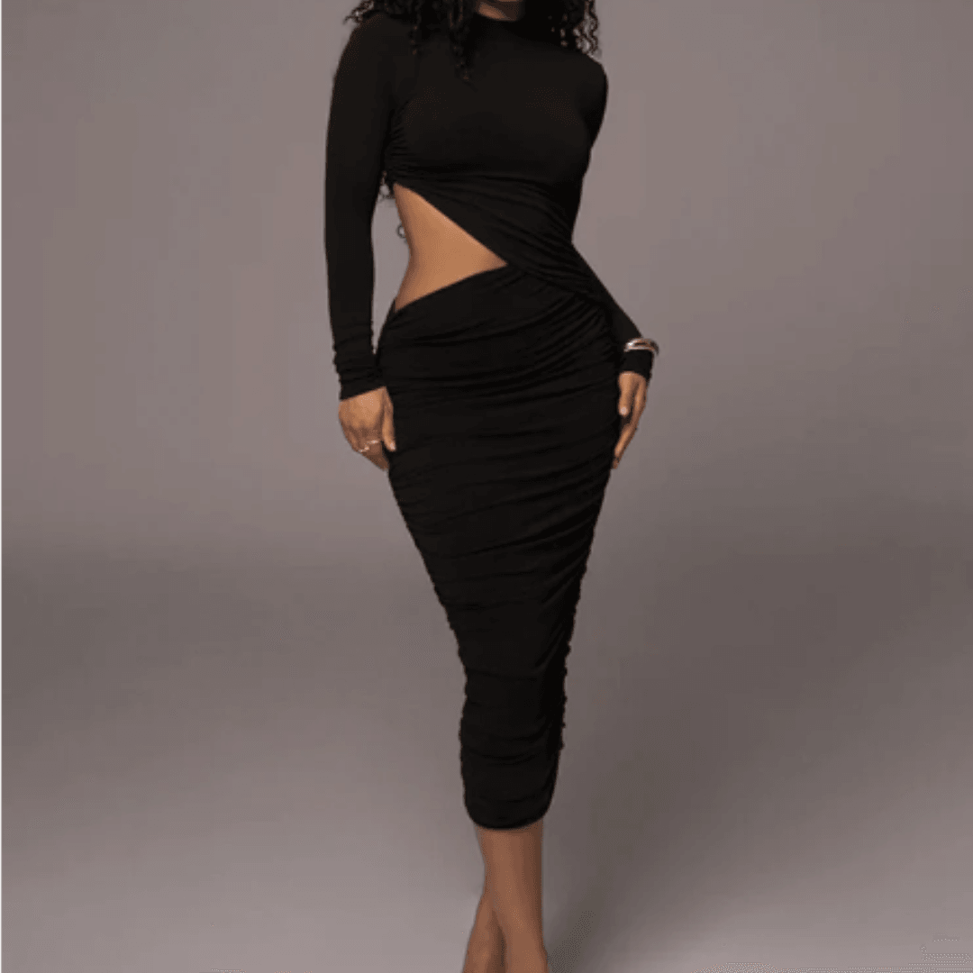 Emberly | Kleid mit Kurvenakzent