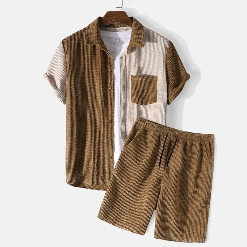 Elegant Corduroy Sommer Outfit für Herren | Giovan