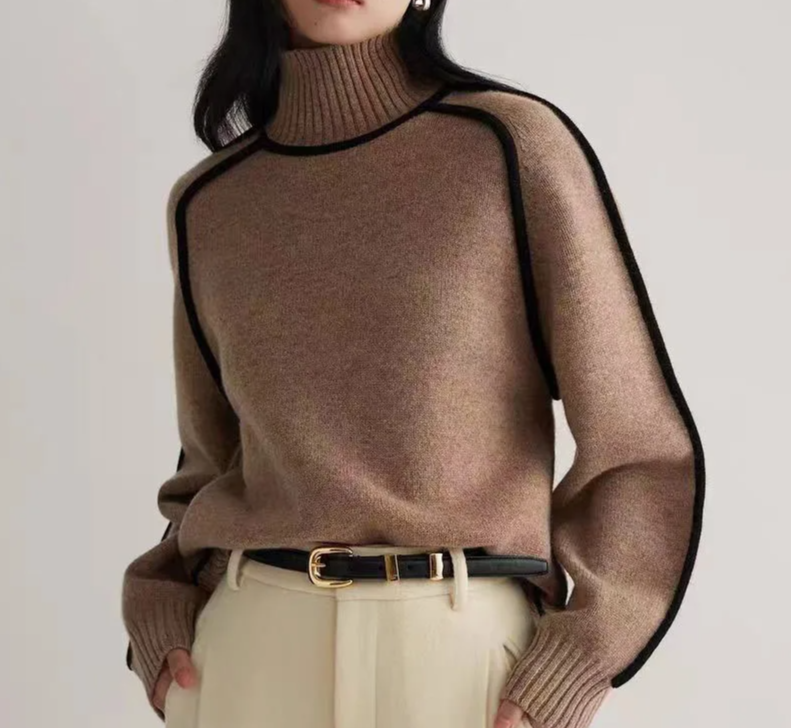 Lynn | Trendig und zeitlos – Rollkragenpullover