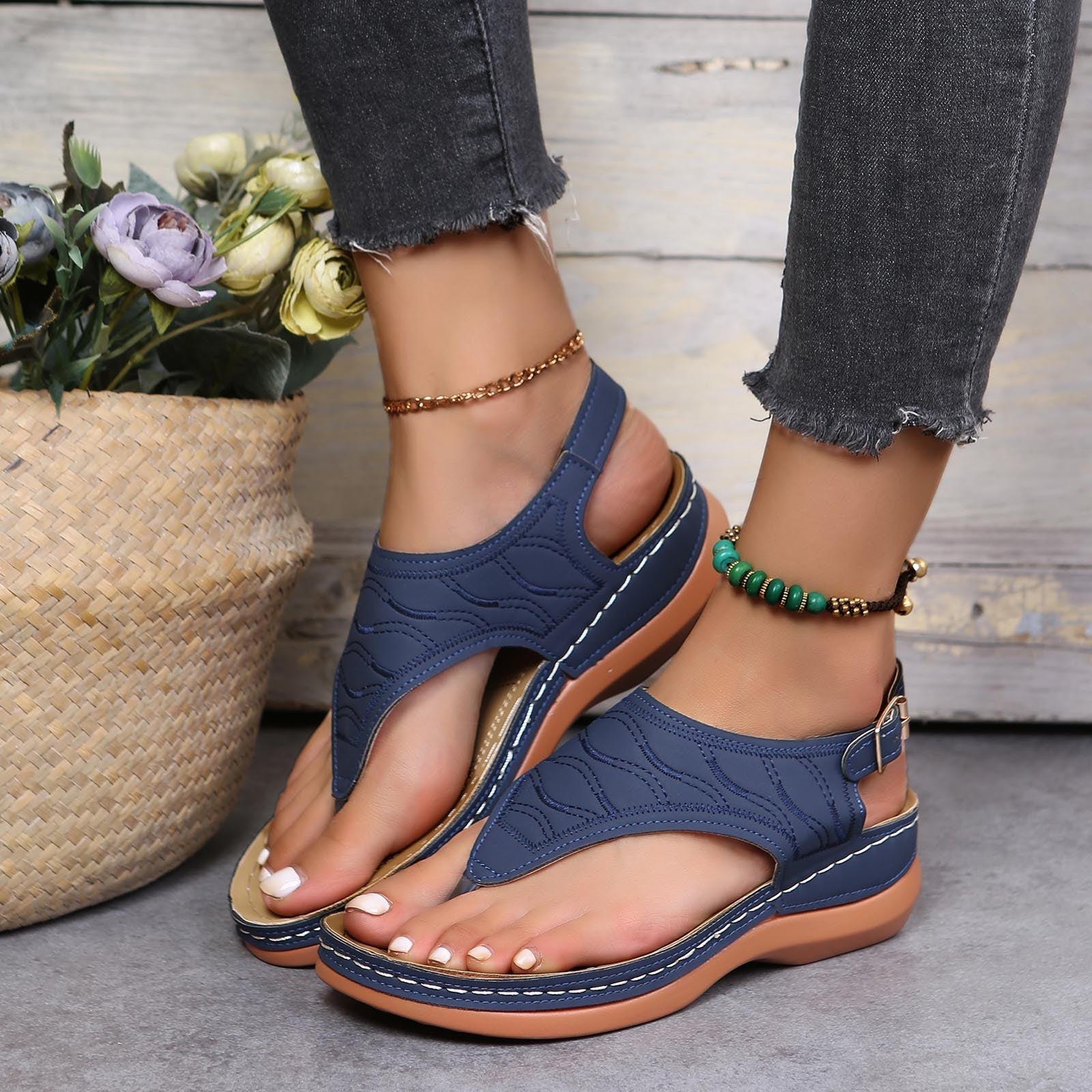Carole-1 | Bequeme Sandalen mit zusätzlicher Unterstützung