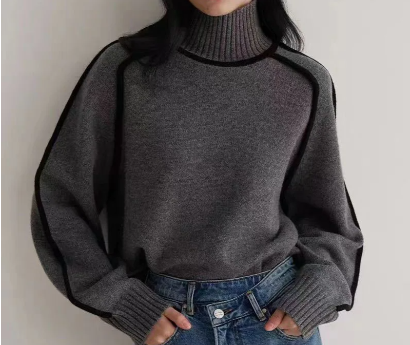 Lynn | Trendig und zeitlos – Rollkragenpullover