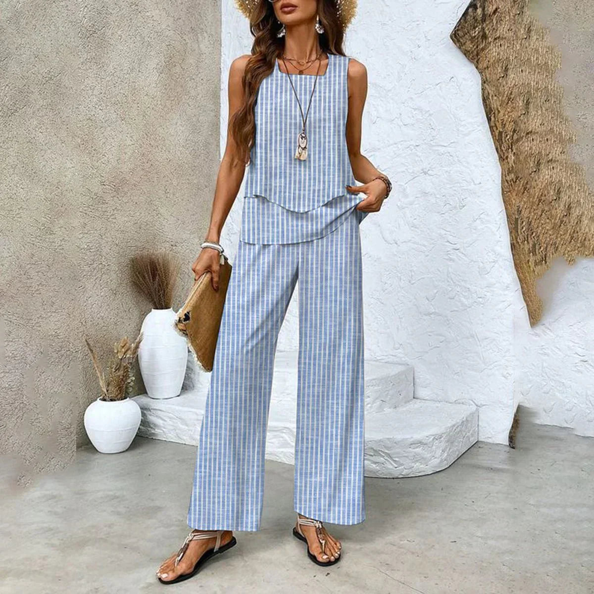 Liva-Kaya | Trendiges 2-teiliges Sommer-Set