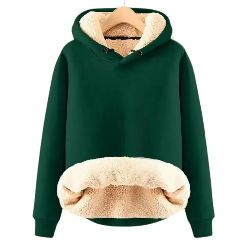 Jenifo | Damen-Sherpa-Fleece-Hoodie