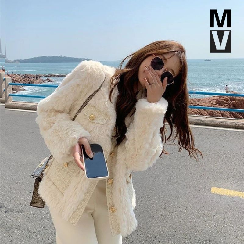 Kyla Aurora Chic Lammwoll | Wintermantel