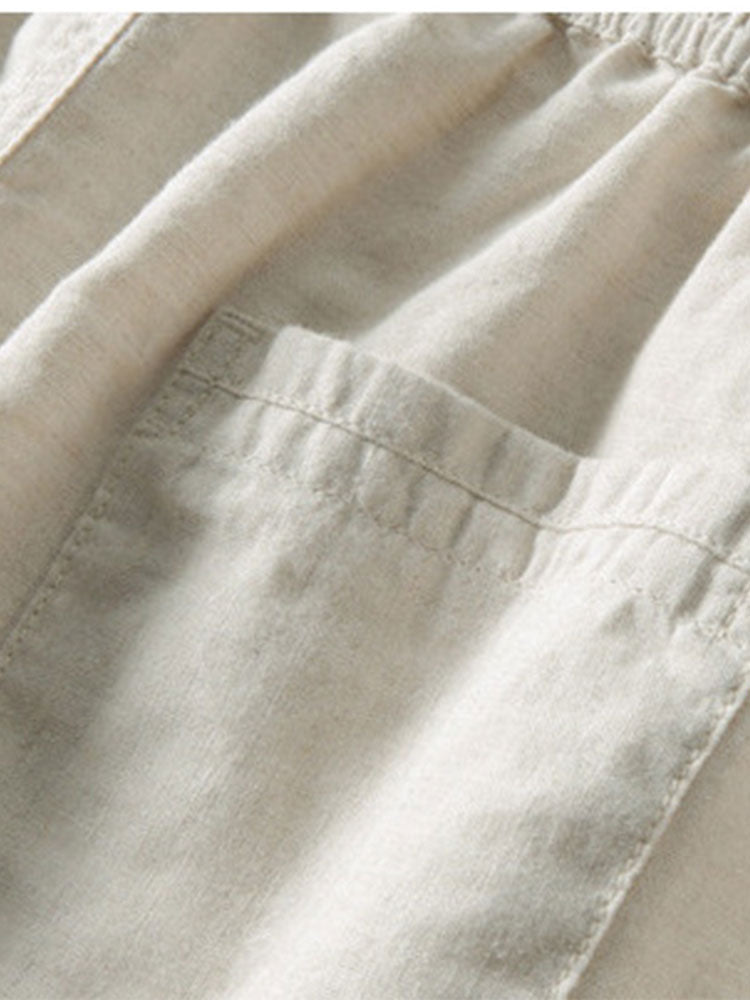 Old Money Long | Leinen Sommer Set
