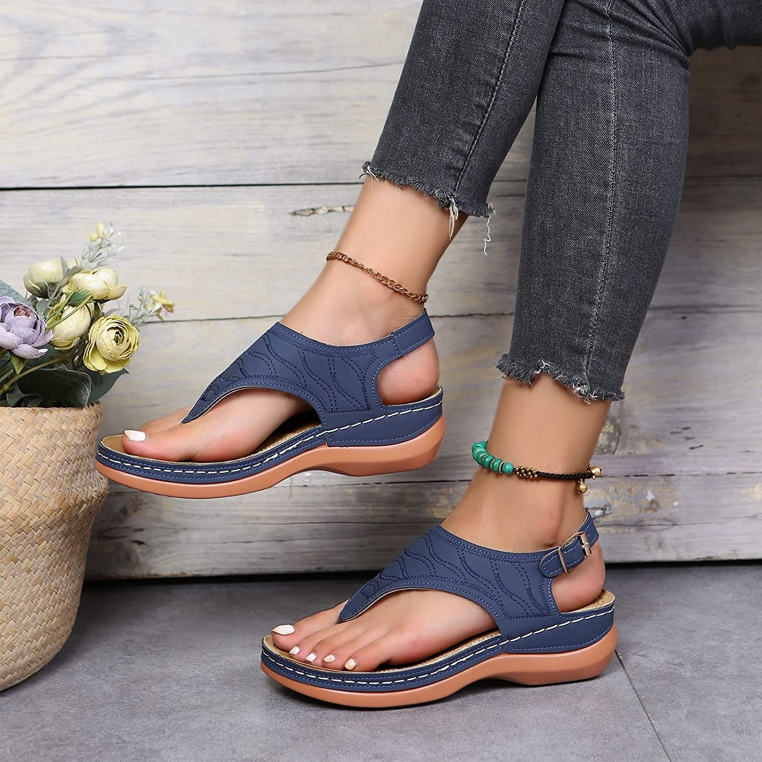 Carole-1 | Bequeme Sandalen mit zusätzlicher Unterstützung