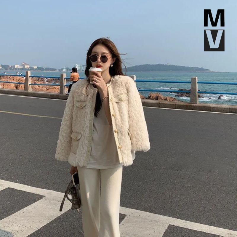 Kyla Aurora Chic Lammwoll | Wintermantel