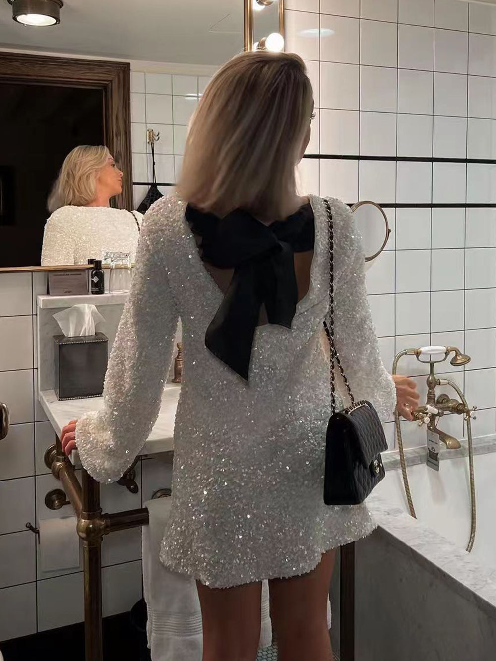 Adriani | Wickelkleid mit Gürtel zum Binden