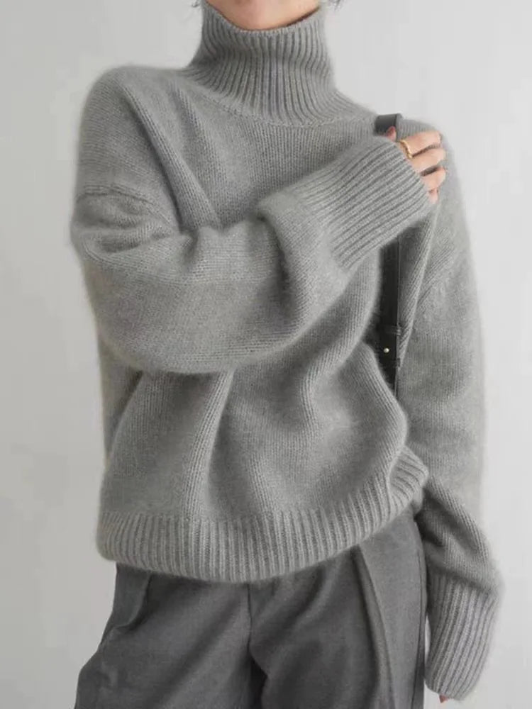 Lina | Rollkragenpullover aus Kaschmir