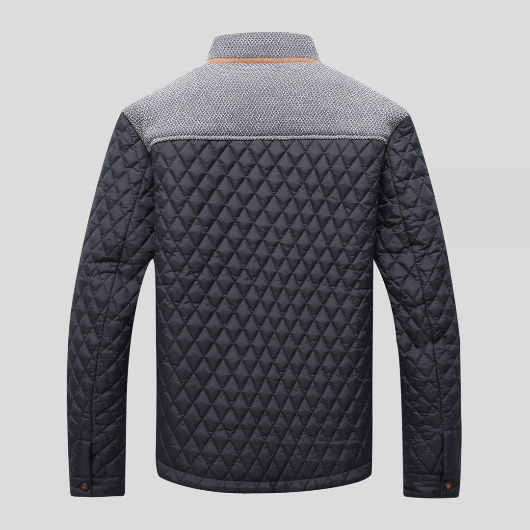 Liefan | Herren Knopf-Daunenjacke – Warme Eleganz für den Winter