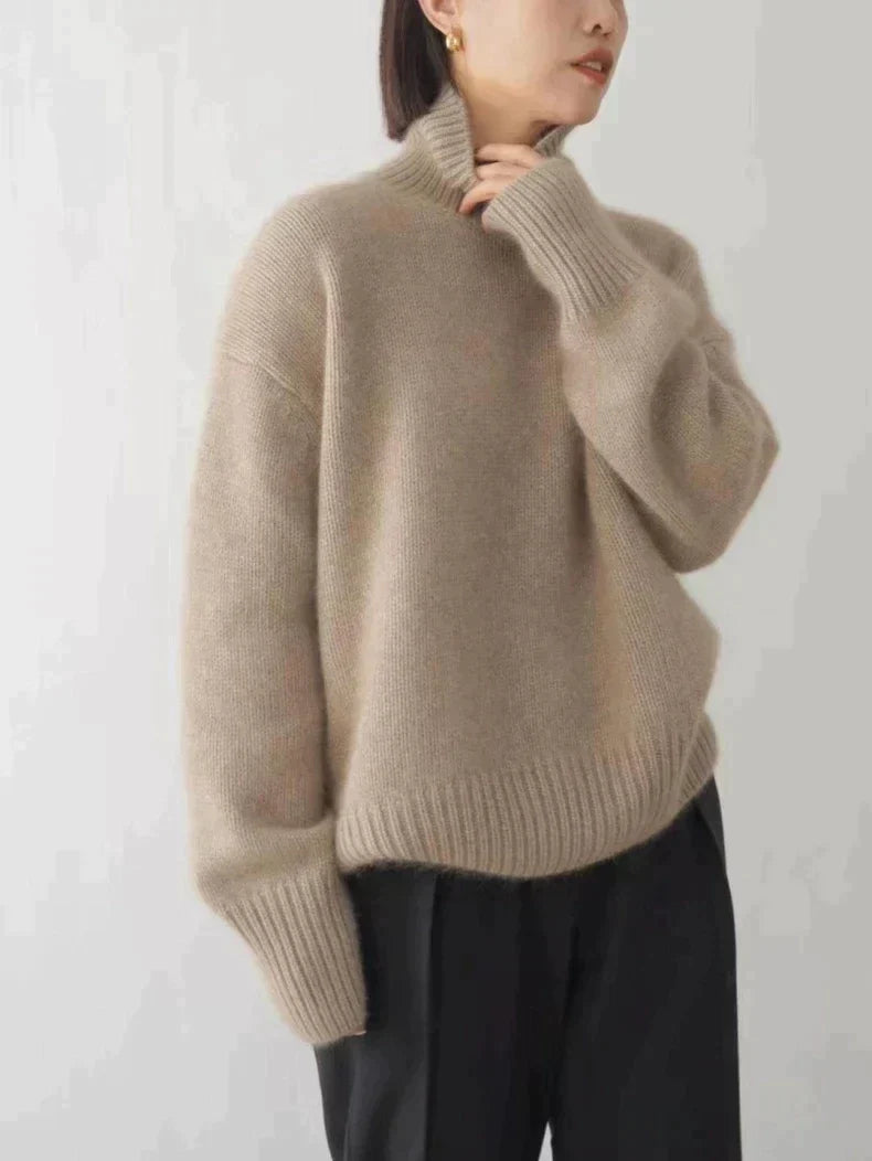 Lina | Rollkragenpullover aus Kaschmir