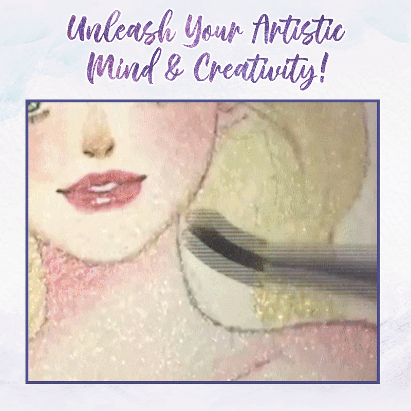 ArtisticGleam | Metallic Aquarellfarben Set