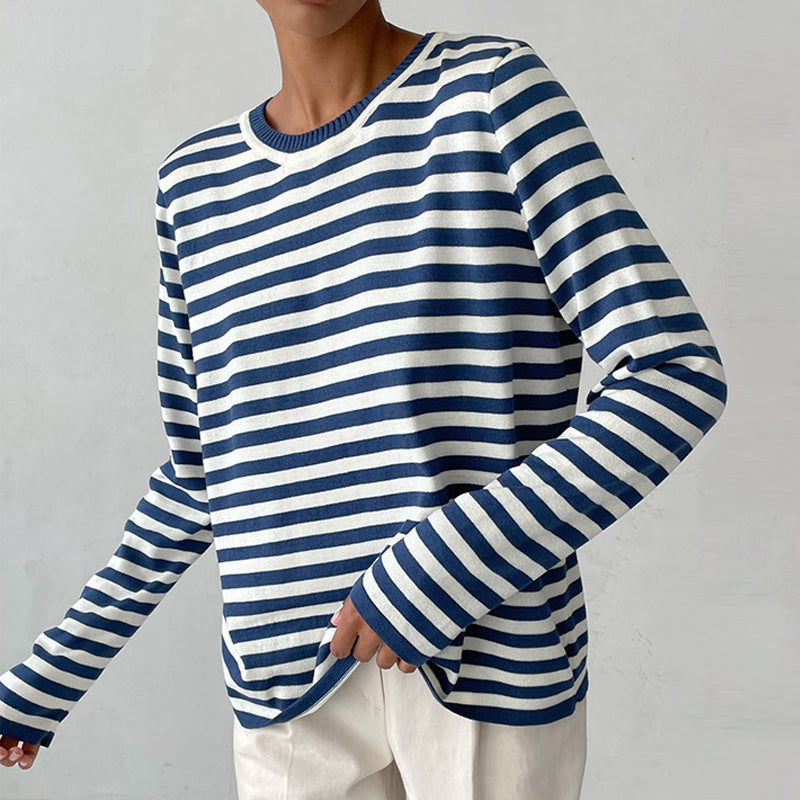 Mella | NachSommer's Gestreiftes Langarmshirt