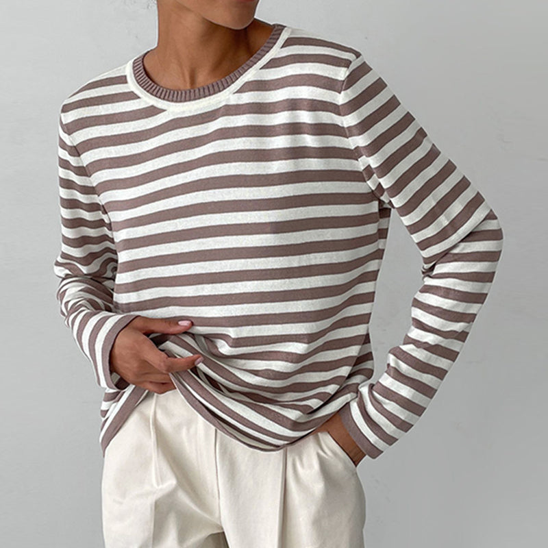 Mella | NachSommer's Gestreiftes Langarmshirt