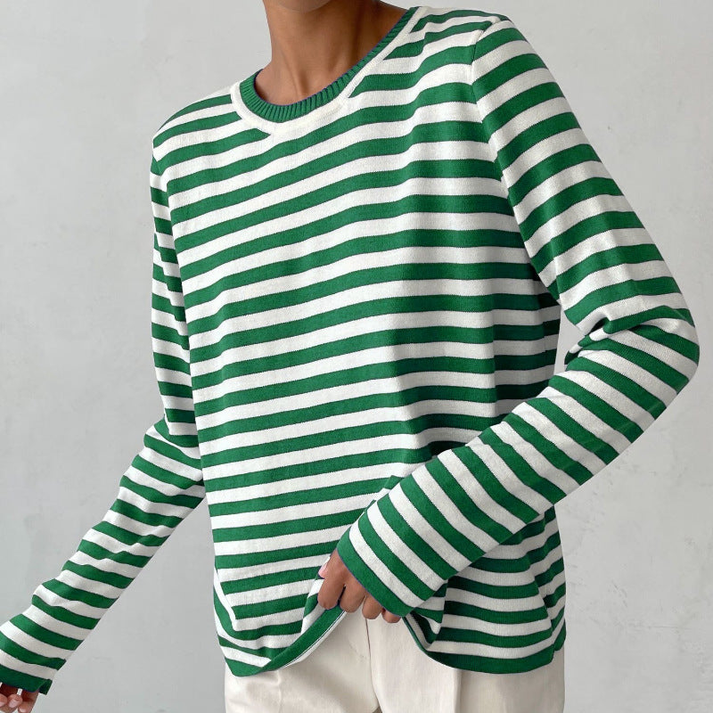 Mella | NachSommer's Gestreiftes Langarmshirt