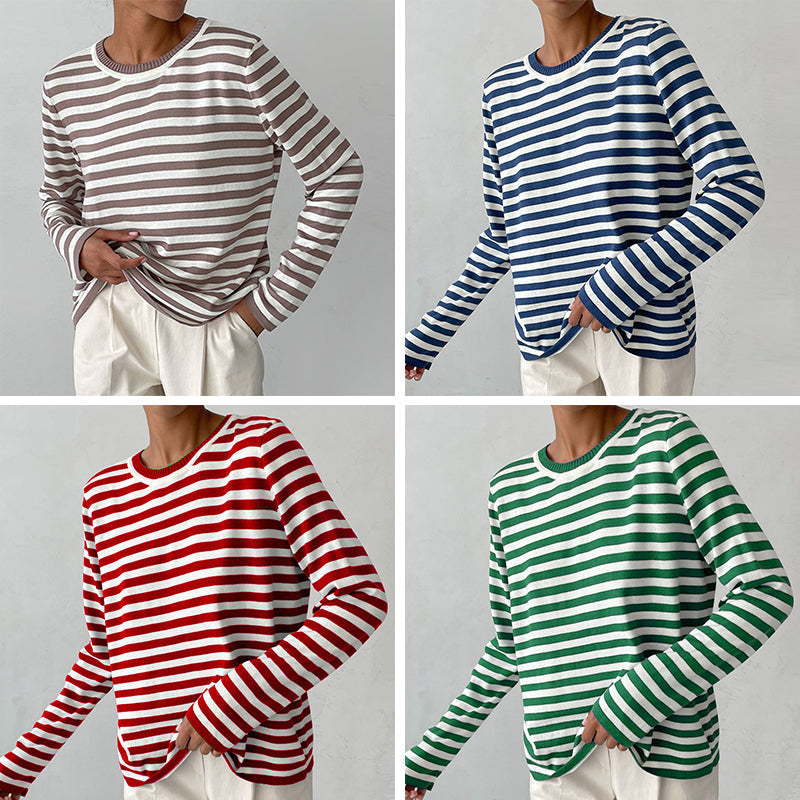 Mella | NachSommer's Gestreiftes Langarmshirt