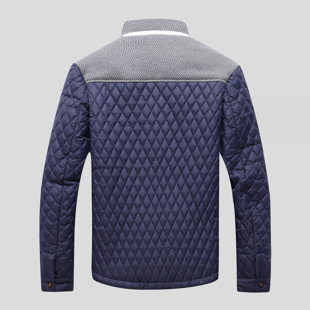 Liefan | Herren Knopf-Daunenjacke – Warme Eleganz für den Winter
