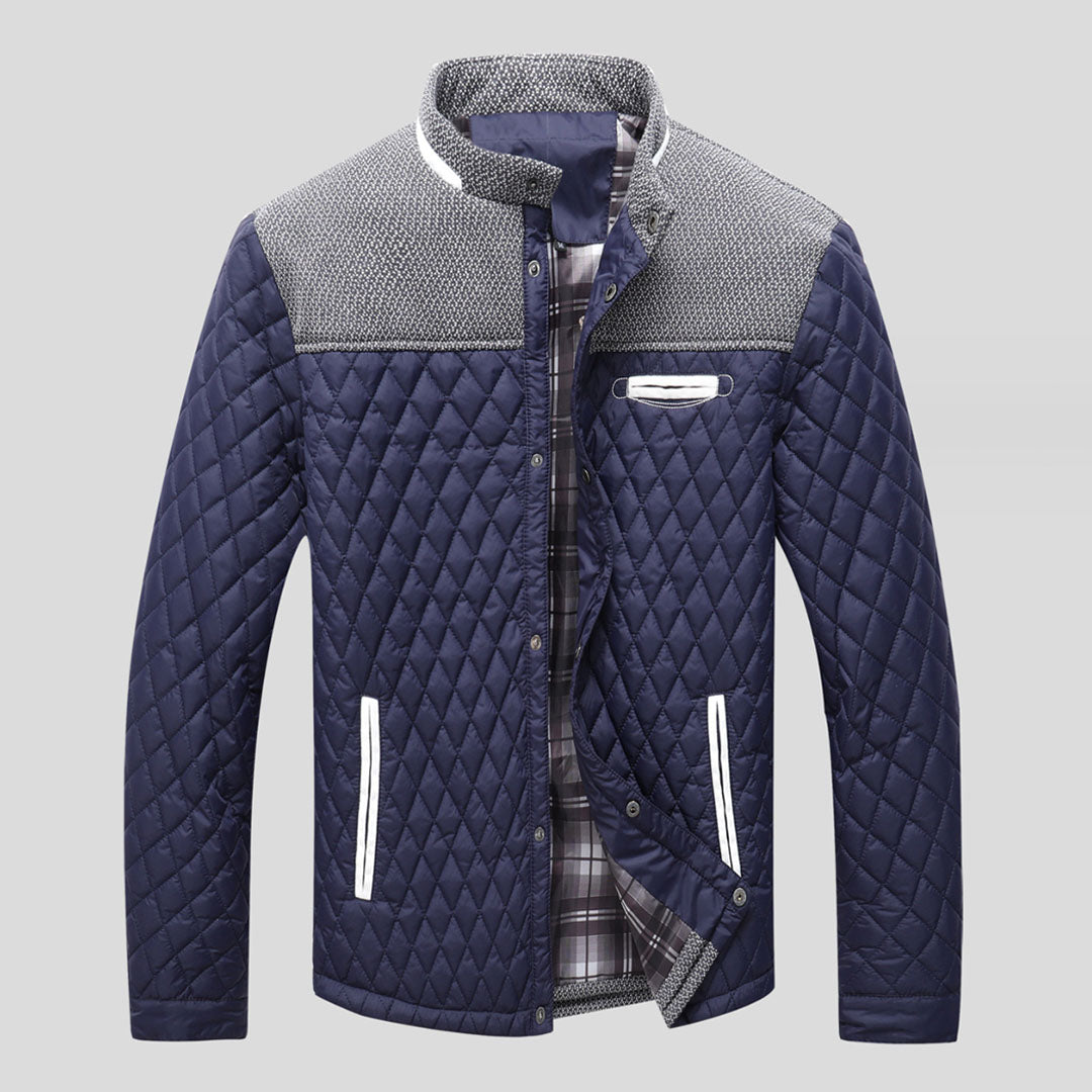 Liefan | Herren Knopf-Daunenjacke – Warme Eleganz für den Winter