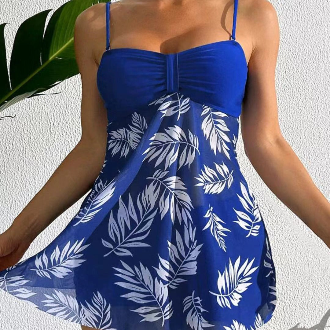 Alma | bedruckter Tankini-Badeanzug