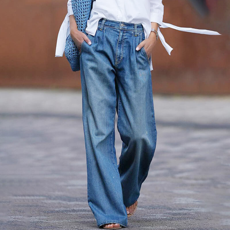 Juliana | Jeans mit weitem Bein