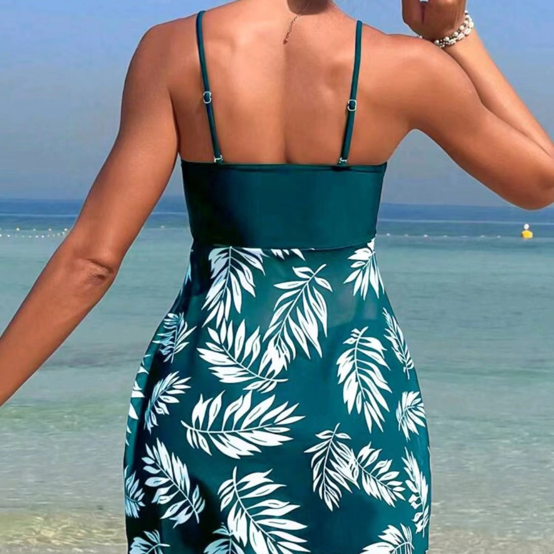 Alma | bedruckter Tankini-Badeanzug