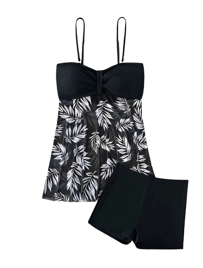 Alma | bedruckter Tankini-Badeanzug