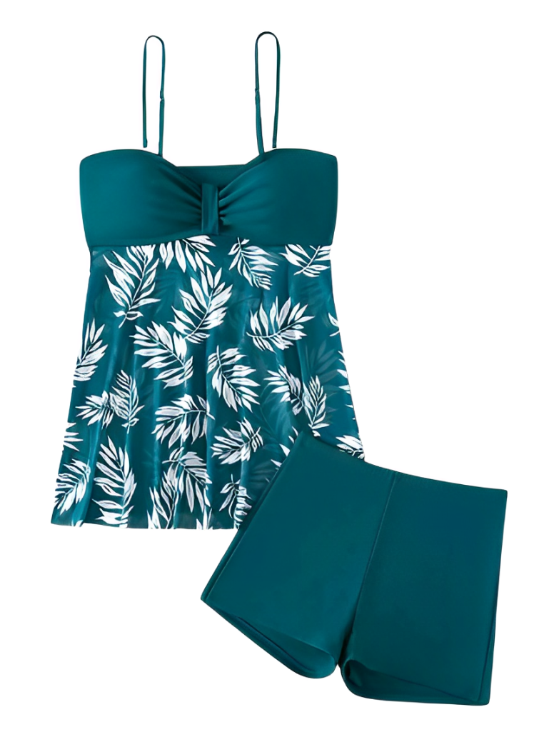 Alma | bedruckter Tankini-Badeanzug