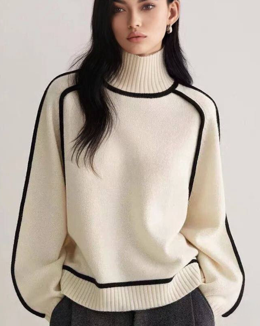 Lynn | Trendig und zeitlos – Rollkragenpullover
