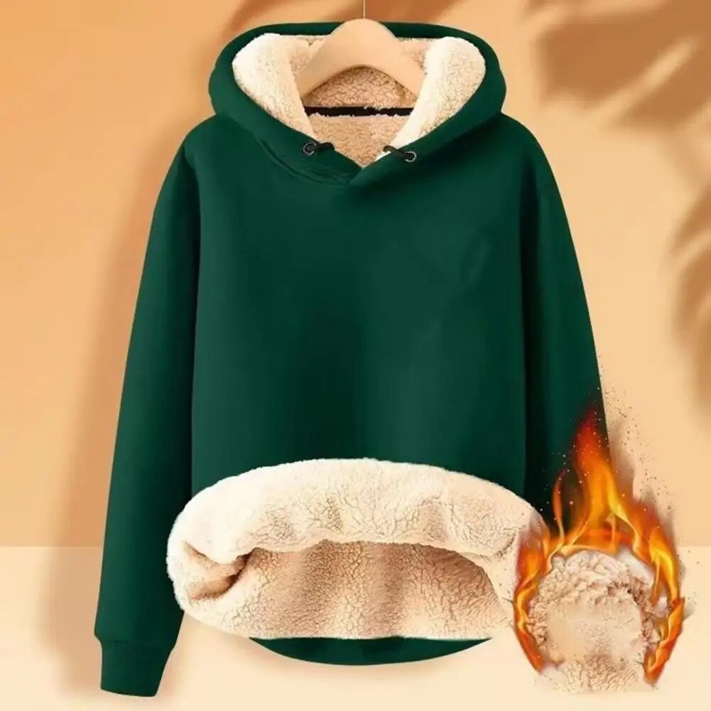 Jenifo | Damen-Sherpa-Fleece-Hoodie