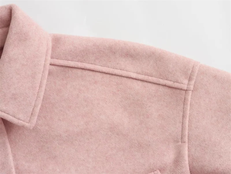 Klaras | Klassische Hemdjacke aus Wollmischung