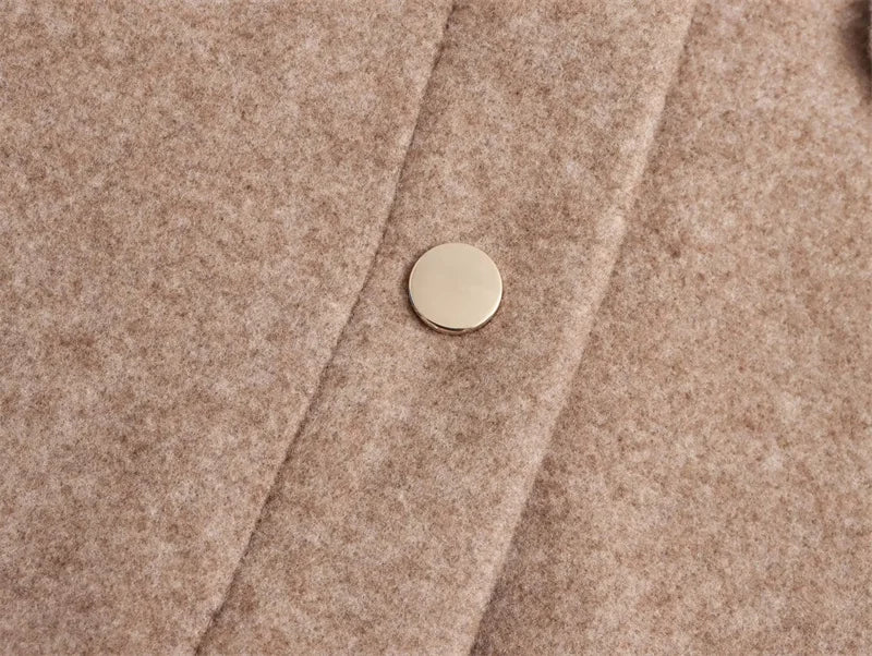 Klaras | Klassische Hemdjacke aus Wollmischung