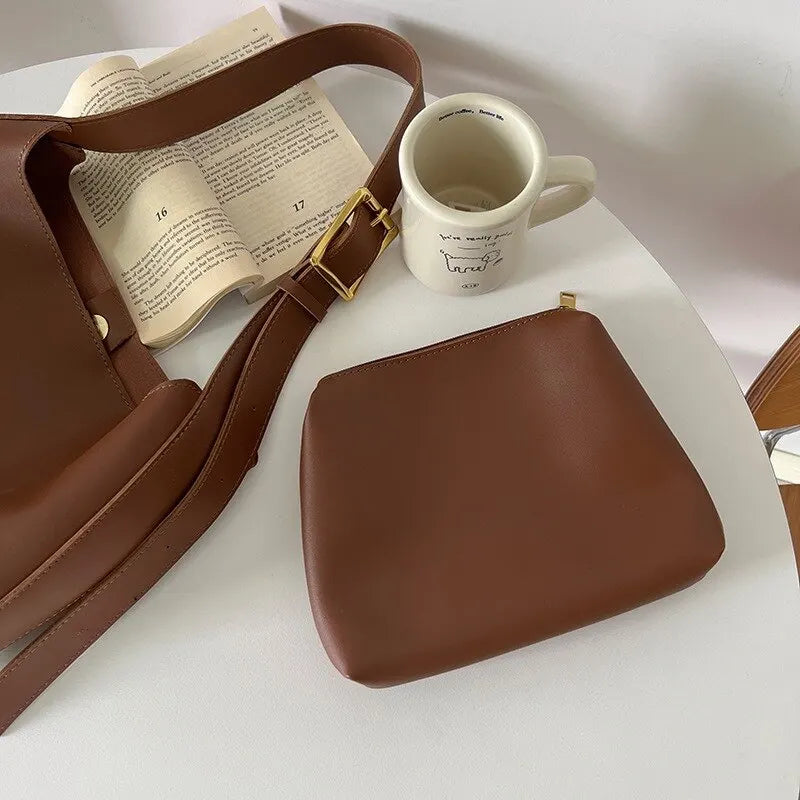 Saffron | Elegante Ledertasche