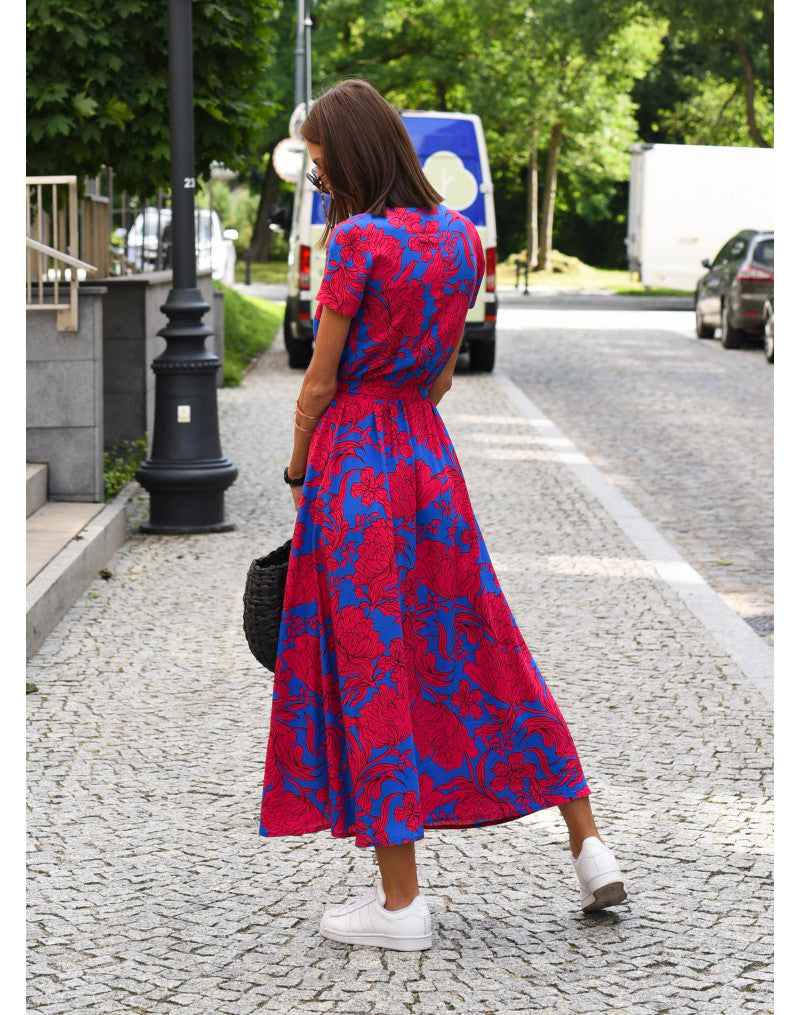 Emma | Anmutiges & Bequemes Blumenkleid