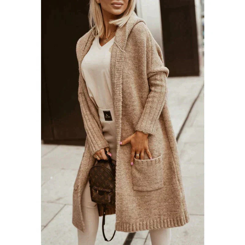 Simply Love | Kapuzen-Sweatjacke mit "Simply Live" Print