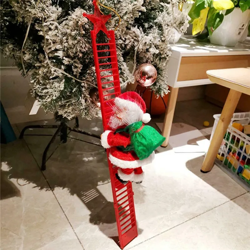 Claus C | Weihnachtsmann, der Leiterkletterer