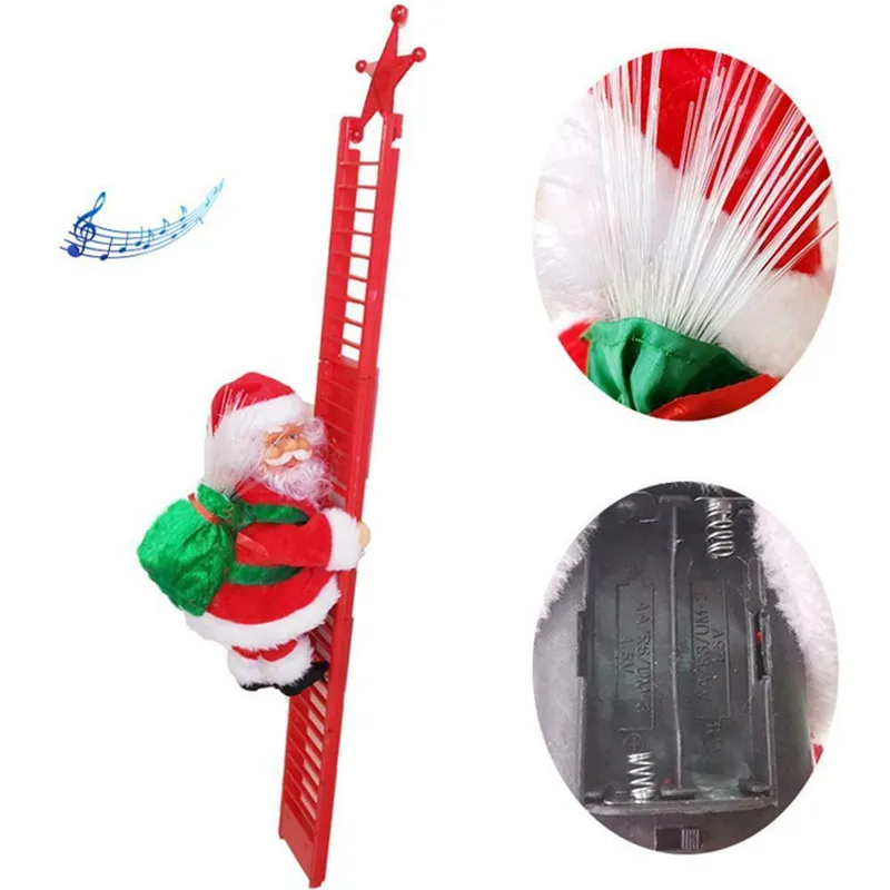 Claus C | Weihnachtsmann, der Leiterkletterer