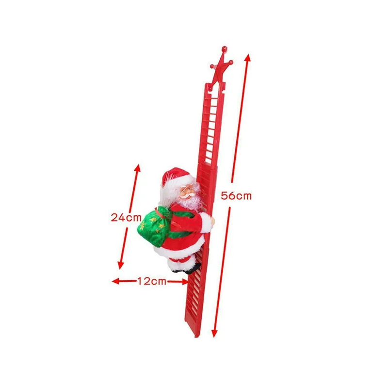 Claus C | Weihnachtsmann, der Leiterkletterer