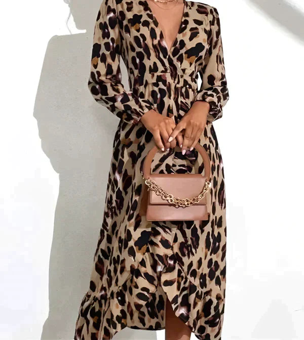 Gwendolin | Kleid mit V-Ausschnitt