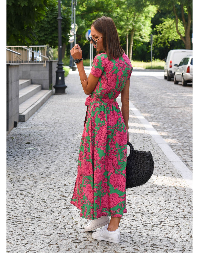 Emma | Anmutiges & Bequemes Blumenkleid