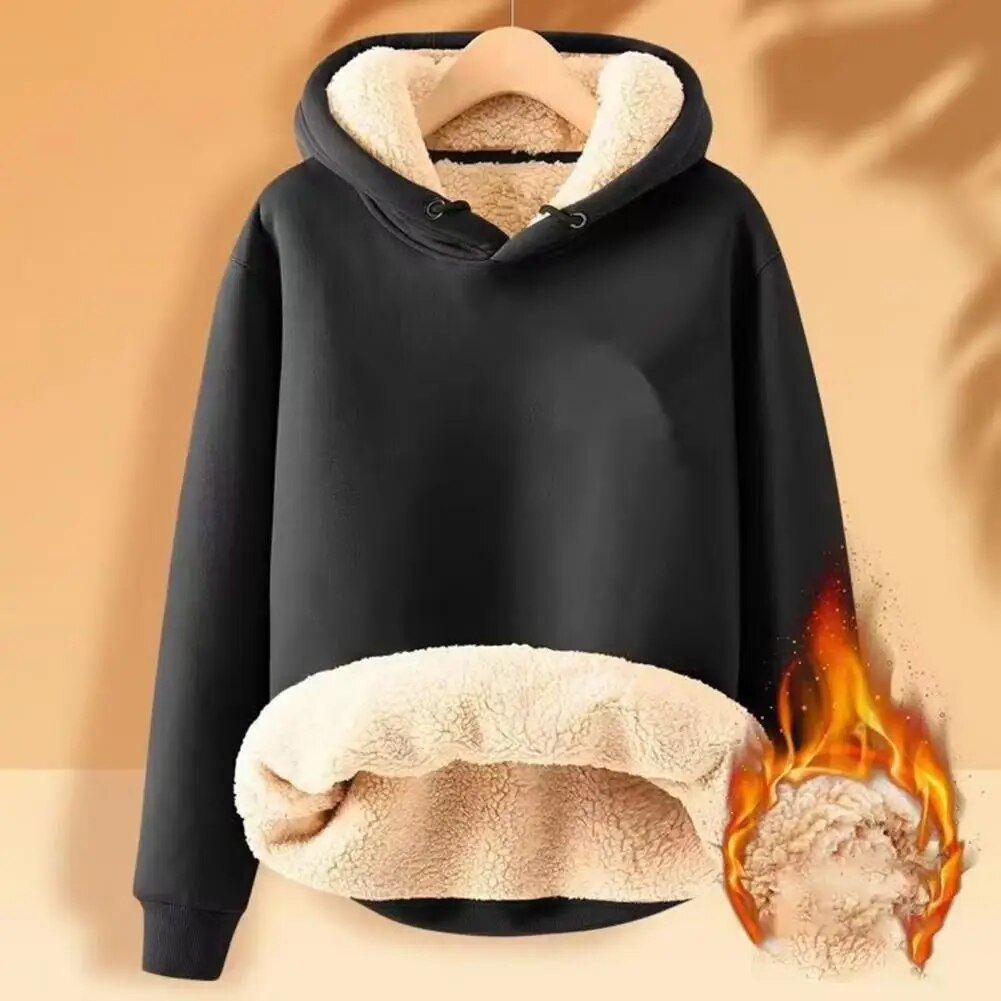 Jenifo | Damen-Sherpa-Fleece-Hoodie