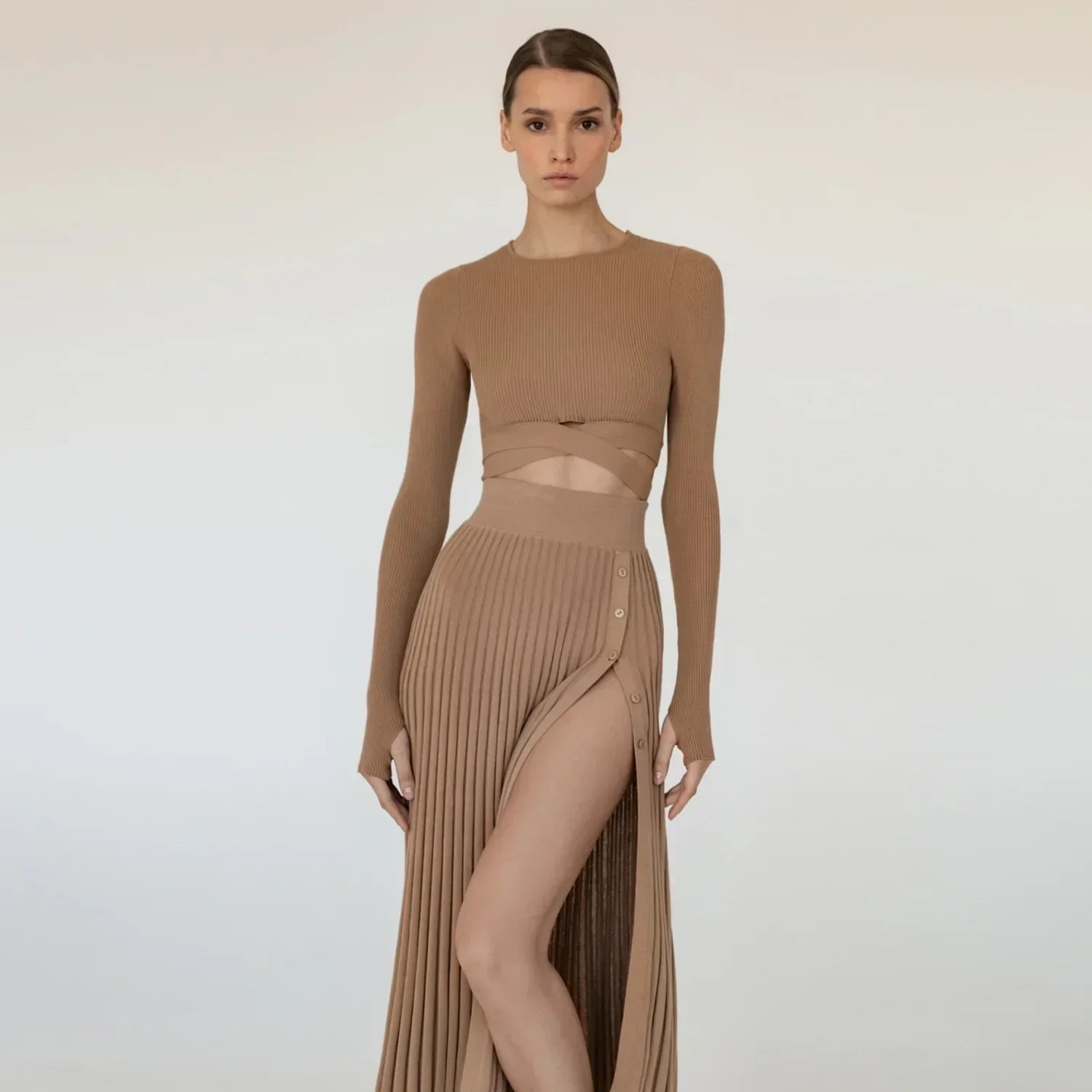 Agata | Elegantes gestricktes Set für stilbewusste Damen