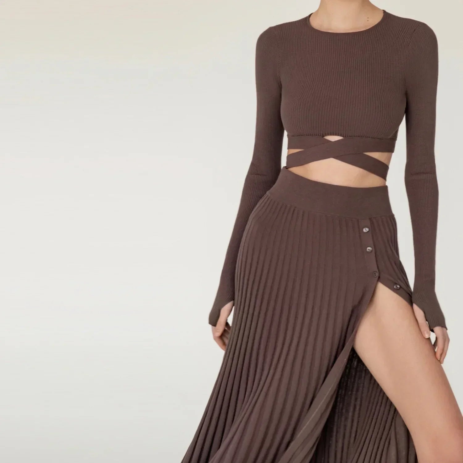 Agata | Elegantes gestricktes Set für stilbewusste Damen