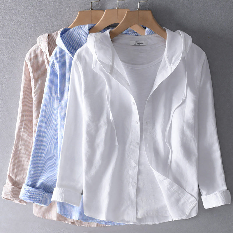 Lina-1 | Atmungsaktive Leinenbluse