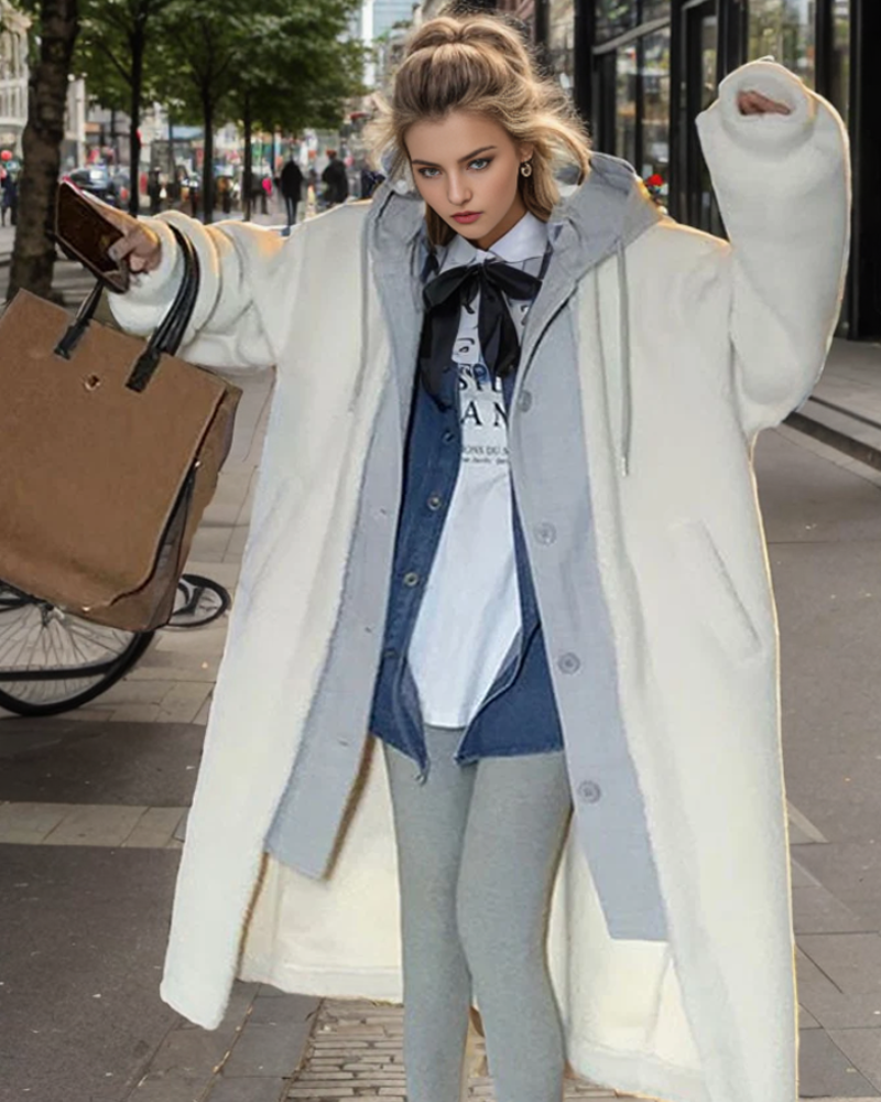 Arianna | Kapuzenmantel | 1+1 FREE