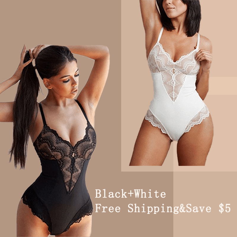 Sexy Lace 2024 Sommer Sexy Spitze Bauchfrei Bodysuit | 1+1 GRATIS