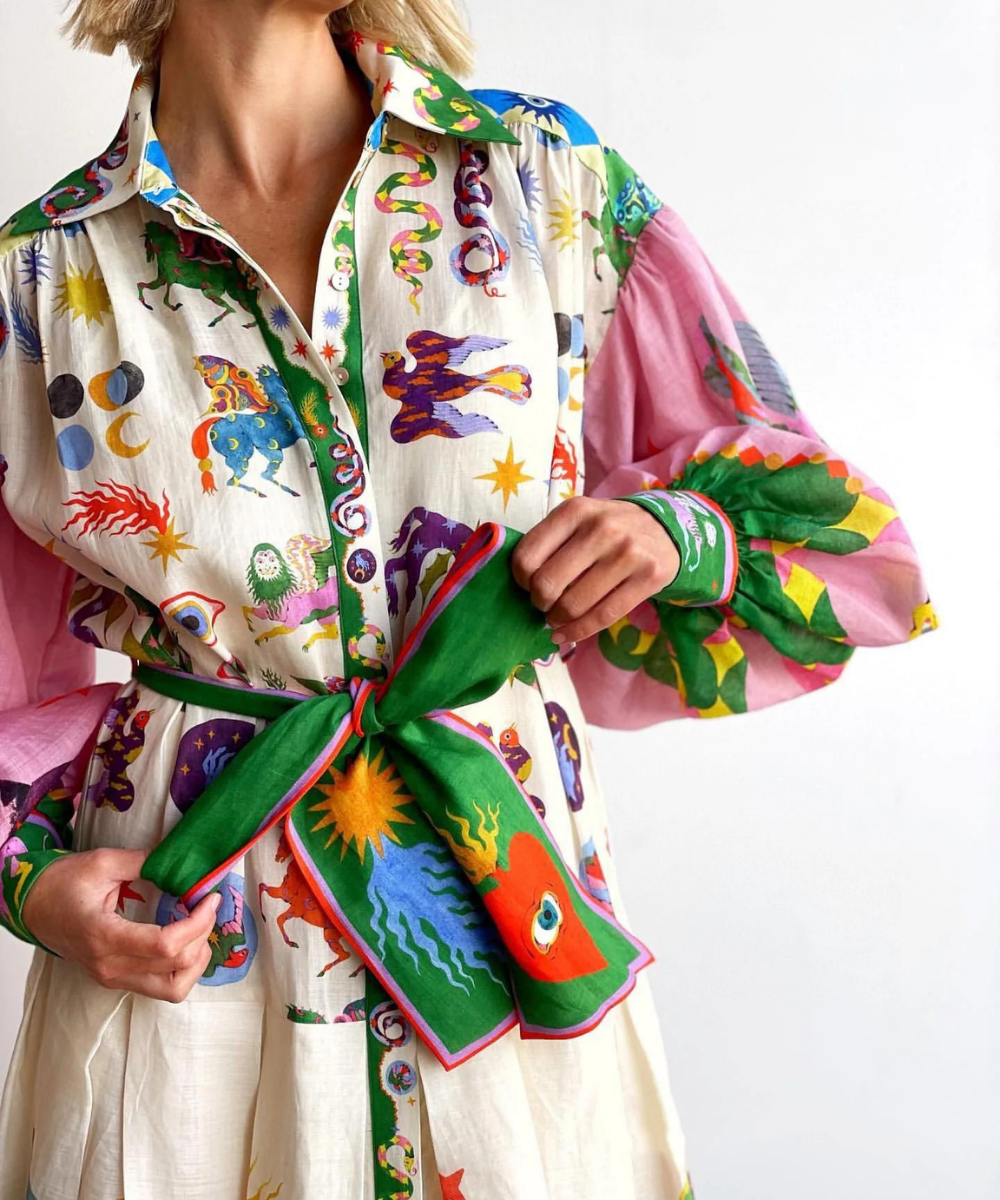 Vera Peroni | Italienisches Maxikleid