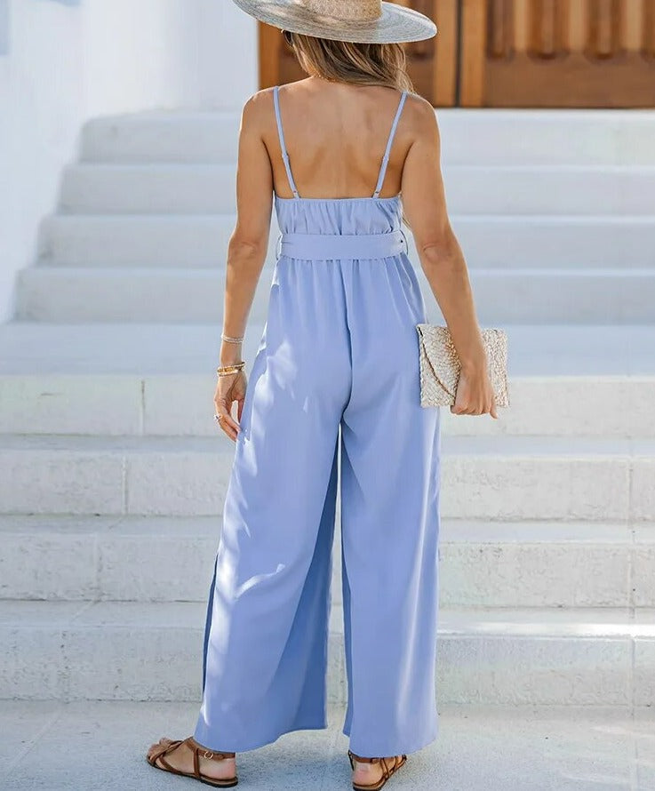 Ruby | Träger-Overall mit weitem Bein