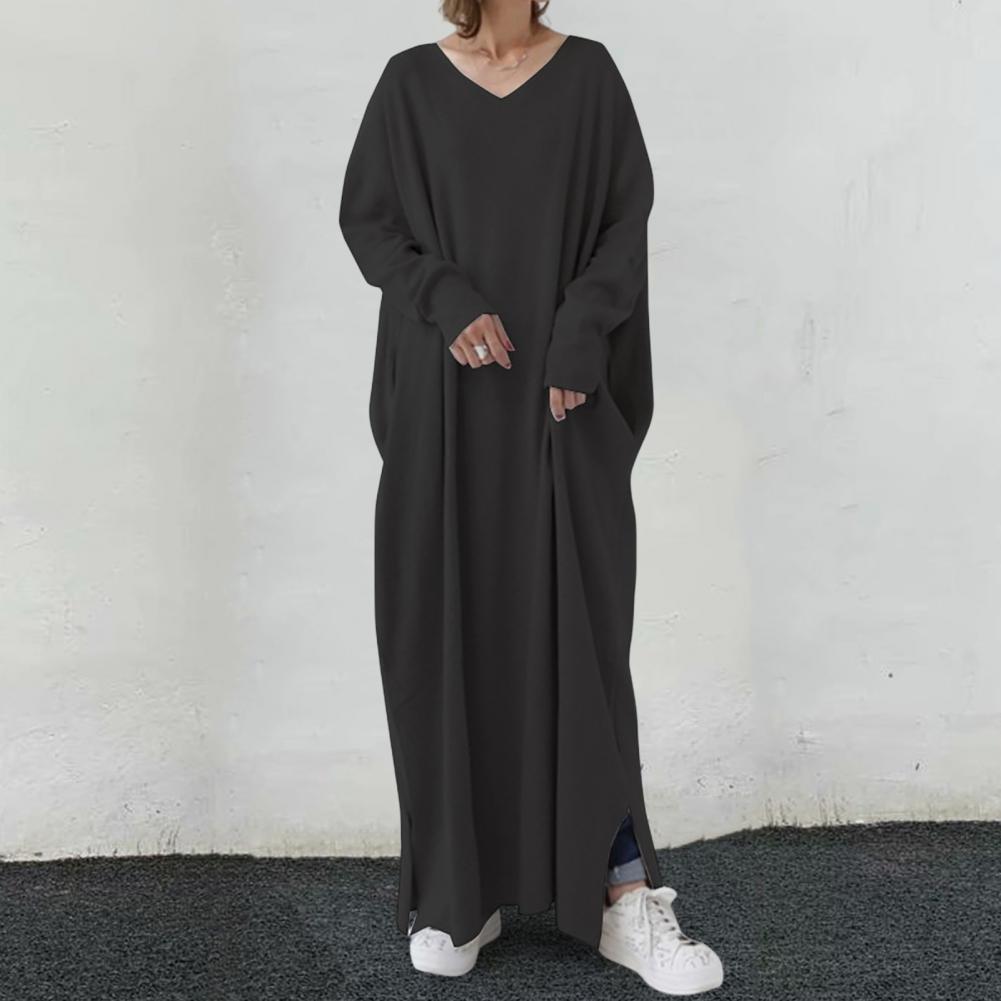 Kelly | Langes Kleid in Übergröße für Frauen